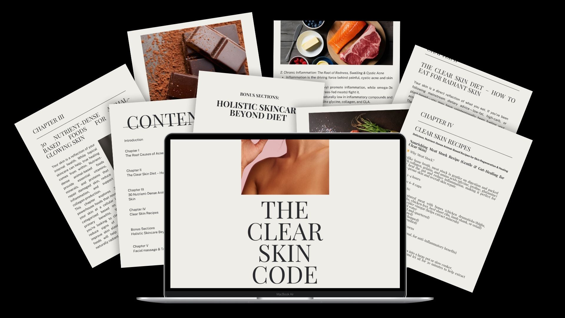 THE CLEAR SKIN CODE: 30 NUTRIENT-DENSE FOODS TO ACTUALLY HEAL ACNE, REDUCE INFLAMMATION, AND GLOW NATURALLY